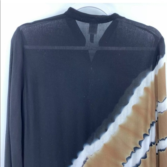 - XCVI tie dye Lace Trim Lagenlook Tunic S - Picture 6 of 8